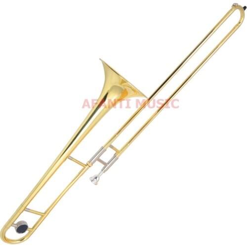 Afanti Tenor Falling Tune B Brass Body Gold Lacquer Trombone (ATB-131)