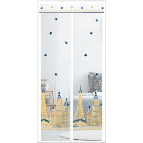 Hands-Free Magnetic Net Door Anti Fly Insect Bug Mosquito Door Screen Anti-Mosquito Magnetic Door Curtain Mesh Kitchen Curtains