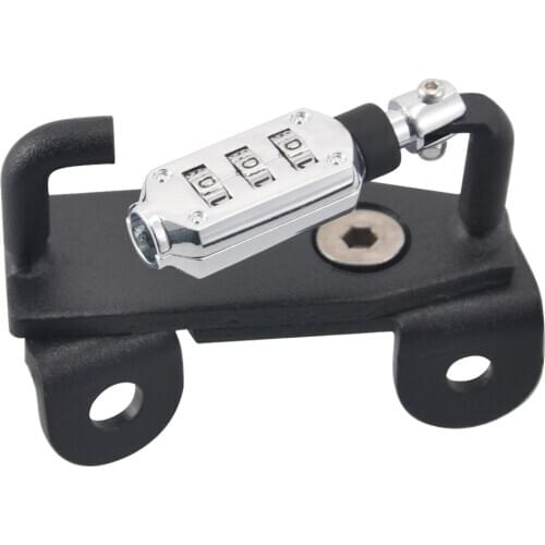 Motorcycle Aluminum alloy Helmet Lock with Password Mount for Ducati Scrambler 400/800 Models sixty 2 2015 Bike Accessories