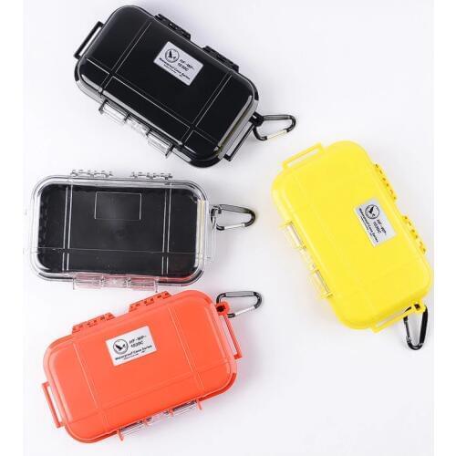 Waterproof Shockproof Boxes Survival Airtight Case Holder For Storage Matches Small Tools EDC Travel Sealed Containers Outdoor