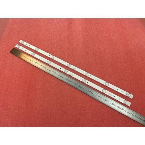 New 2 PCS 7LED 590mm LED Backlight stirp for 32" TV LD32U3100 32EU300 LE32B510 CRH-F32PL3030020756P-REV1.6MR