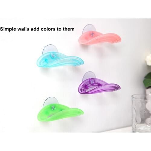 Wall-hung Suction Cup Sponges Holder For Kitchen Self Adhesive Sink Sponges Drain Drying Rack Sink Accessories Storage Organizer