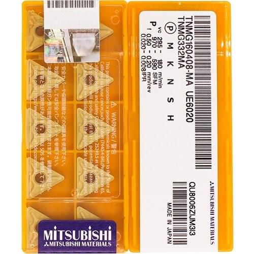 TNMG160408-MA UE6020 100% Original carbide insert with the best quality 10pcs/lot free shipping