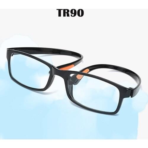 TR90 Ultralight Full Frame Reading Glasses Men Women Retro Clear Flexible Presbyopic Glasses Magnifying Cheap gafas Brown Black