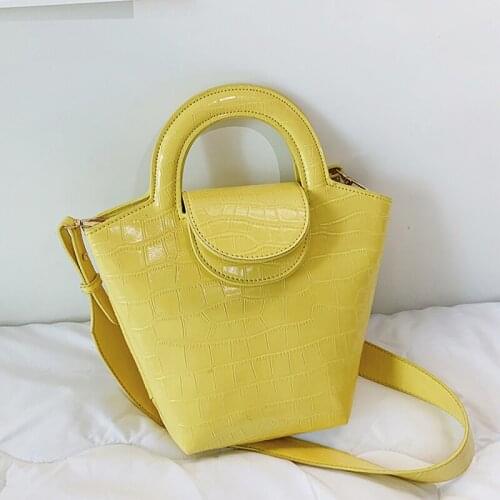 Stone Pattern PU Leather Crossbody Bags For Women 2021 Female Shoulder Bag With Handle Lady Luxury Designer Handbags And Purses