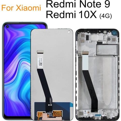 6.53" LCD For Xiaomi Redmi 10X 4G M2003J15SC / Note 9 Note9 5G M2007J22C LCD Display Touch Screen Digitizer Assembly Replacement