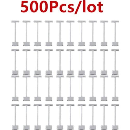 500 Pcs Replacement Steel Needles for Tile Leveling System Leveler Replaceable Pin Construction Tools Thickness 1.5mm