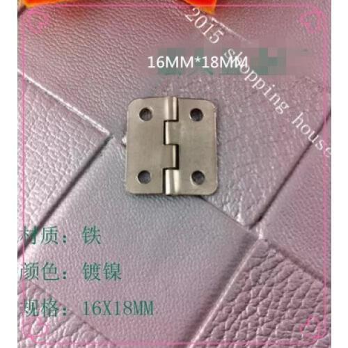 A09 Hardware accessories Wooden packing box accessories small antique hinge rectangular flat sheet 16mm*18mm