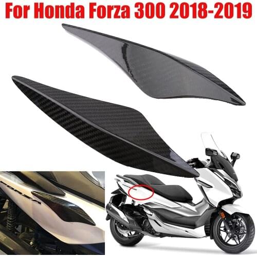 Motorcycle Scooter Accessories Carbon Fiber Side Protective Guard Cover Protection Cover For Honda Forza300 Forza 300 2018-2019