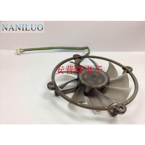 NANILUO Free Shipping PLA08015B12HH 12V 0.35A 85mm For GALAXY GTS 250 GTX550Ti GTS450 D5 Graphics Card Cooling Fan 4Pin