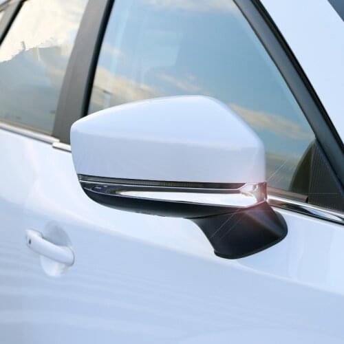 For Mazda Cx-5 Cx5 2nd Gen KF 2017-2019 2020 Rearview mirrors decorative strip Decoration Chrome Trim Exterior Trim Accessories