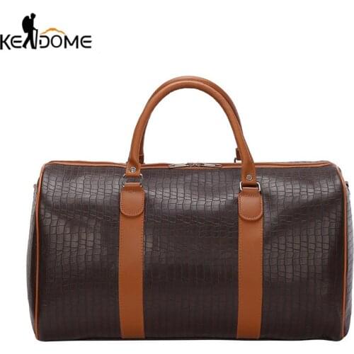 New Large Capacity Sports Handbag Breathable, Waterproof PU Leather Swimming Storage Bags Leisure Yoga Fitness Travel Bag X676D