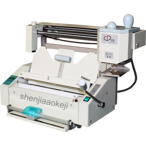 Electric glue binding machine A4 size multi-functional binder machine glue binding machine of Office electronic equipment 800w