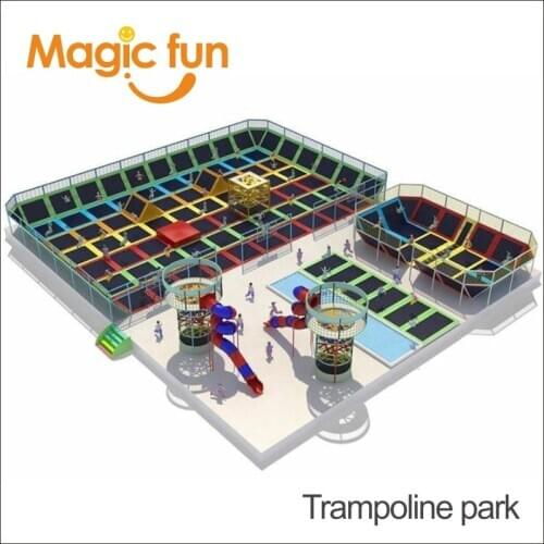 MAGIC FUN Dodgeball Foam Pit Custom Size Producer Indoor Playland for sale