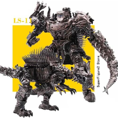 Transformation TOYS LS11 LS-11 Scorn LS-03F OP LS-04 Grimlock LS-06 Mega LS-09 Ironhide Robot Alloy Metal Action figure