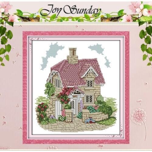 Exquisite villa Counted Cross Stitch 11CT 14CT Cross Stitch Set Wholesale Scenery Cross-stitch Kit Embroidery Needlework