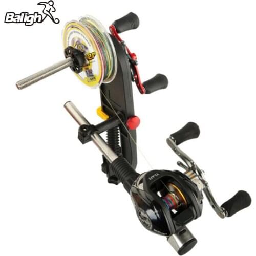 Balight Multifunction Fishing Line Spooler Spooling Station System Machine Spooler Fishing Line Fishing Tool Accessories