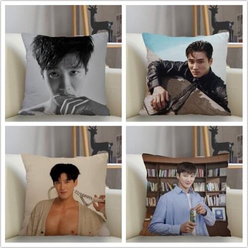 Musife Custom KPOP Ahn Bo-hyun Pillowcase Sofa Decorative Cushion Cover Pillowcase Home Decor Drop Shipping Wholesale