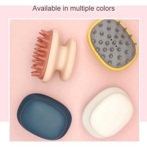 New Shampoo Brush Silicone Waterproof Anti-Dandruff Air Massage Comb Silicone Shampoo Brush Washing Hair Scalp Massage Brush
