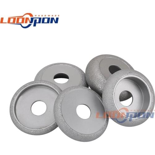 75mm Vacuum Brazed Diamond Wheel Grinding Disc Diamond Height 10/15/20/25/30mm for Angle Grinder