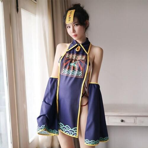 Cute Sexy Loli Cosplay Costumes Zombie Lingerie Set Flirting Uniform Halloween Disguise Woman Exotic Bra Pants Intimate Set Cute