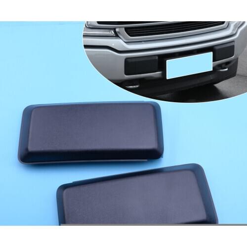 1Pair Front Bumper Guards Inserts Pads End Caps Cover Bracket JL3Z-17E810-AB JL3Z-17E811-AB Fit for Ford F150 2018 2019 2020