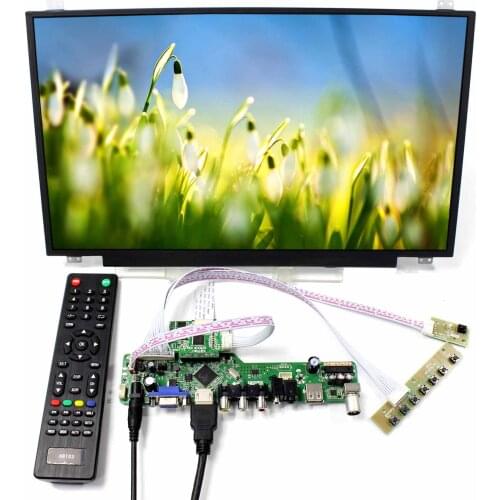 17.3" N173HCE-E31 30pin eDP IPS LCD Screen 1920X1080 Resolution with H DMI VGA CVBS USB RF LCD Controller Board