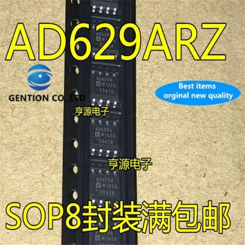 5Pcs AD629 AD629AR AD629ARZ AD629BRZ SOP8 in stock 100% new and original