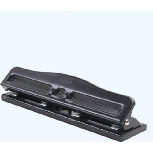999D 4 Holes Paper Puncher, Adjustable M Desktop Hole Punch, 10 Sheets Capacities