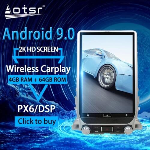 For TOYOTA Land Cruiser LC200 Radio Android Multimedia 2018 GPS Navi Head unit Tesla Car Audio Stereo Player Autoradio No 2din