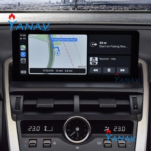 Car stereo multimedia Android system player for-Lexus NX NX200 NX300h 2018-2020 vertical screen car radio player GPS navigation