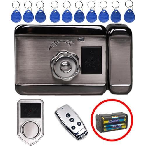 HIgh Security AID Chip Lock Simple Smart Card Locks Wireless Electronic Swipe card Door Locks Keyless Entry