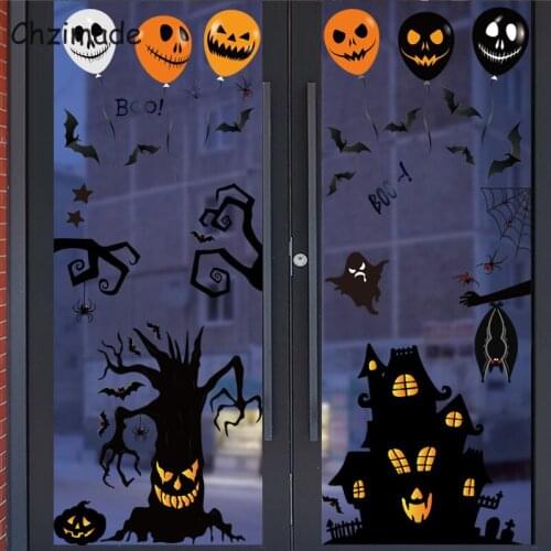 Chzimade 3Pcs Halloween Spider Ghost Scrapbooking Paper Sticker PVC for Cards Making Album Diy Party Festival Home Decoration