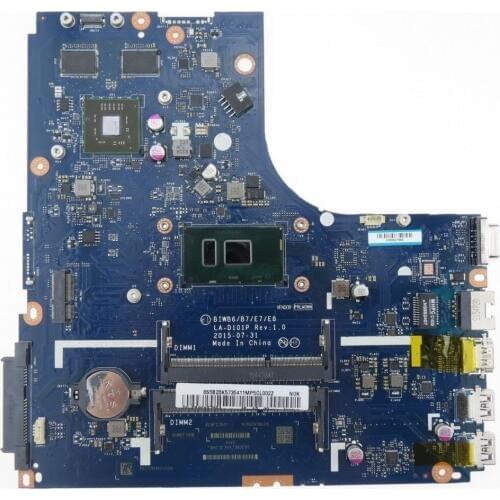 For Lenovo B51-80 B51 80 laptop Mainboard BIWB6 B7 E7 E8 LA-D101P i7-6500U Radeon R5 M330 100% test ok