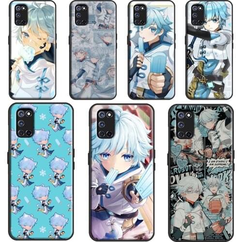 Genshin Impact chongyun For OPPO A15 A3S A5S A52 A72 A92 A83 A91 A93 F5 Reno2 Z A31 A53 A5 A9 2020 A1K Phone Case