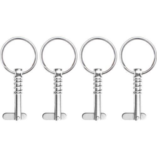 MagiDeal 16 x Bimini Top Deck Hinge Quick Release Pins Stainless Steel