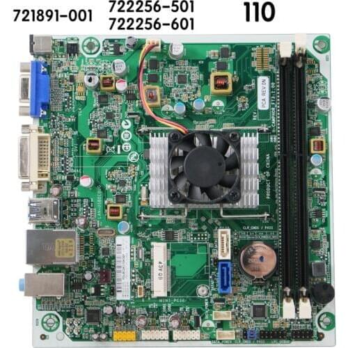 721891-001 For HP 110 110-352na Motherboard 722256-501 722256-601 Mainboard 100%tested fully work
