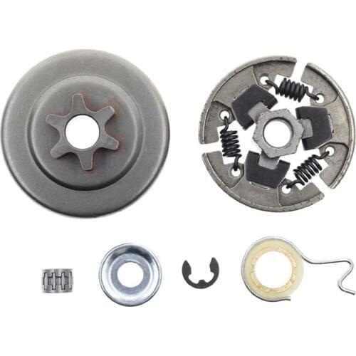 Sprocket Clutch 3/8 Inch For Stihl 017 018 021 023 025 Ms170 Ms180 Ms210 Ms230 Ms250 Chainsaw With Washer E-Clip Kit Replace 112