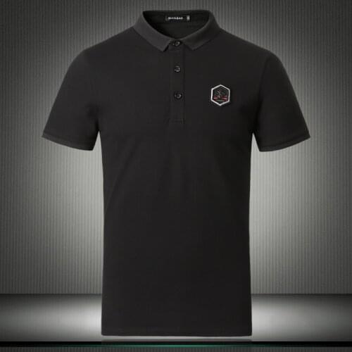 Quality 2020 New High Arrivals Mens Cotton Shirts Fashion Style Summer Short Sleeve Polo Shirt Men Plus Size 4XL 5XL 81871