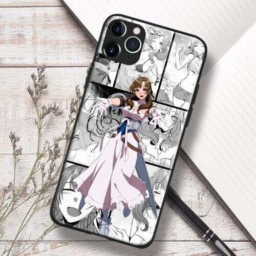 Mamako Oosuki anime Soft TPU Glass Phone Case for IPhone SE 6s 7 8 Plus X Xr Xs 11 12 Mini Pro Max Samsung