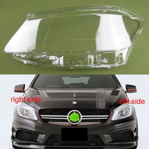 For 2012-2016 Benz W176 A-Class A180 A200 A260 A45 AMG Lampshades Headlamps Transparent Lampshade Headlight Shell