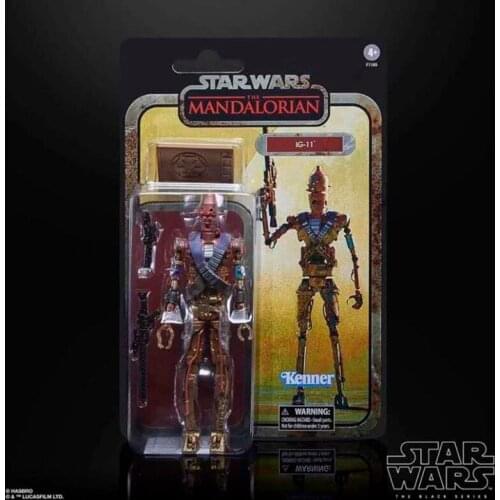 Genuine Hasbro Star Wars Black Box The Mandalorian G11 Robot Killer 1929Joint Movable Figure Model