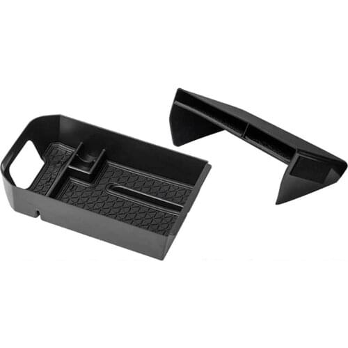 2PCS Center Console Organizer Tray for Toyota RAV4 2019 2020 2021 Armrest Secondary Storage Box Car Accessories