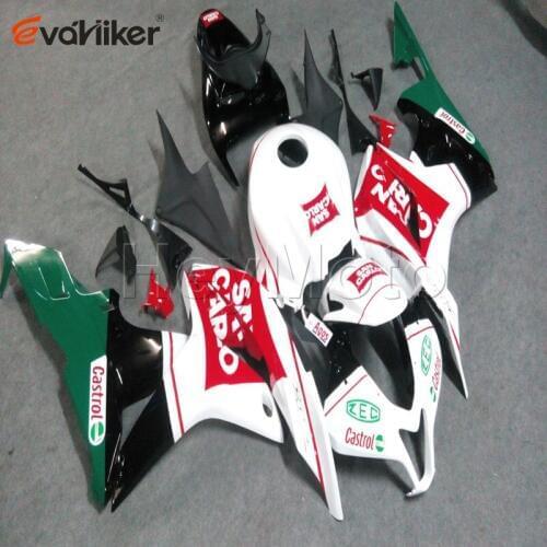 Custom ABS fairing for CBR 600RR 2007 2008 red green white F5 07 08 motorcycle panels 5Gifts Injection mold H2