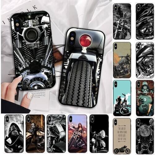 LVTLV Hot Vintage Motorcycle Phone Case for iPhone 11 12 pro XS MAX 8 7 6 6S Plus X 5S SE 2020 XR cover