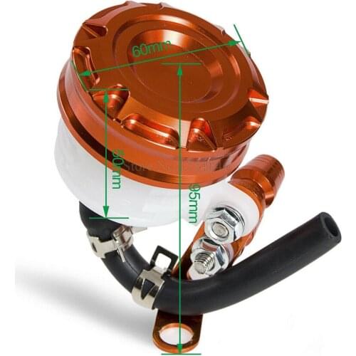 Motorcycle Front Brake Fluid Oil Reservoir Tank Cup For KTM Duke 390 690 790 890 Honda CR125/250 CBR250/450 Dirt Bike ATV
