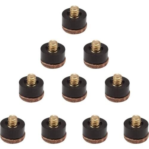 Sharron Pool Cue Stick with Screw-on and Glue-on Tips Cue Replacement 10PCS/Lot