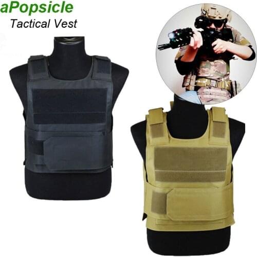 Training Tactical Army Vest Down Body Armor Plate Military Airsoft Carrier Vest CP Camo Hunting Police Combat CS Accessories