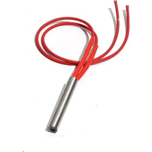10PCS 14mm 50~60mm 201SUS Tubular Single Head Dual Cartridge Heater 110/220/380V 170/180/190/200/210W Electric Heating Element