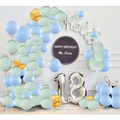 110/126Pcs Balloon Garland Kit Latex Balloon Arch Balloon Background Decor Balloon Kit For Wedding Birthday Party Decoration